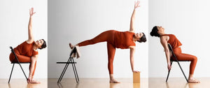 Woman practicing yoga