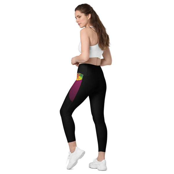 Namaste Capri Leggings with pockets