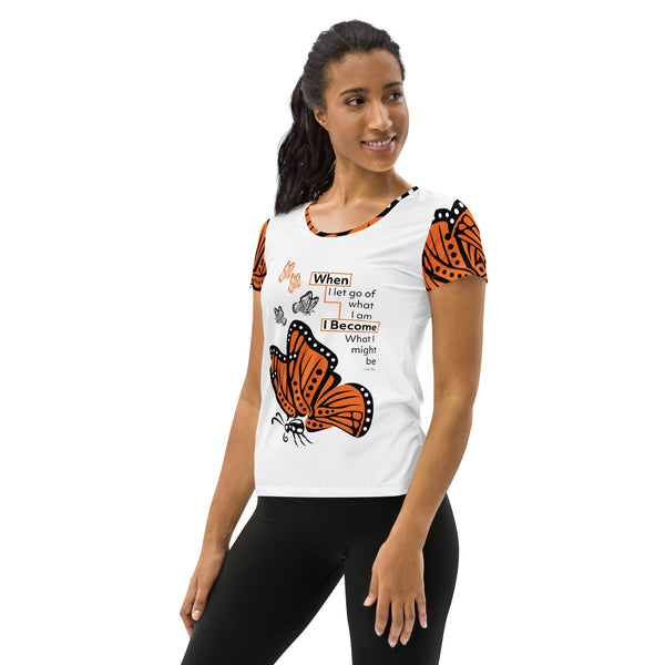 All-Over Print Women's Athletic T-shirt