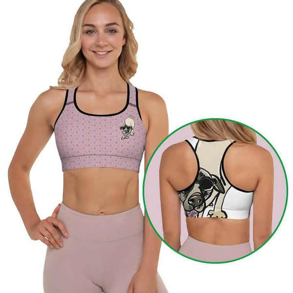 "Downward Dog" Padded Sports Bra