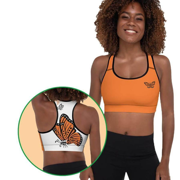 Padded Sports Bra - Monarch