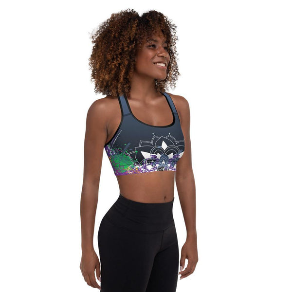 Breathe Graffiti Series Padded Sports Bra