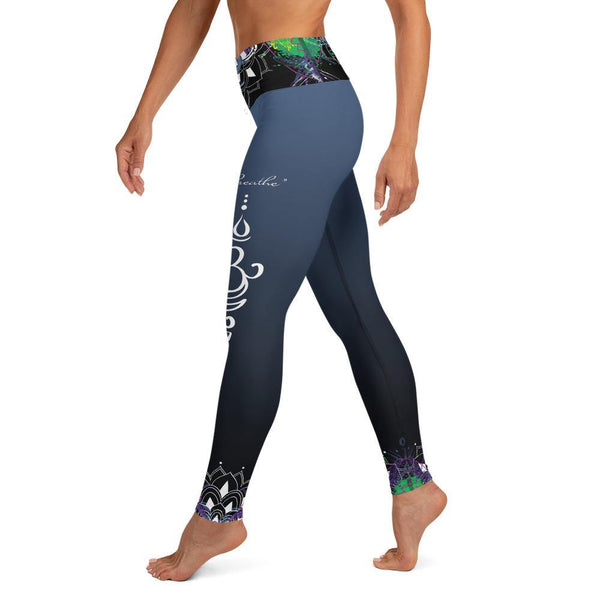 Breathe Graffiti Series Yoga Leggings