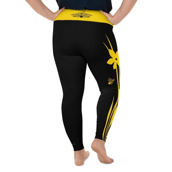 'Bumble Bee" Plus Size Leggings