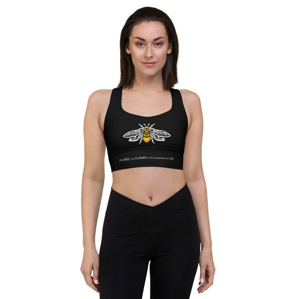 BumbleBee Longline Compression Sports Bra