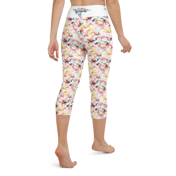 Capri Flow like Water Yoga Capri Leggings