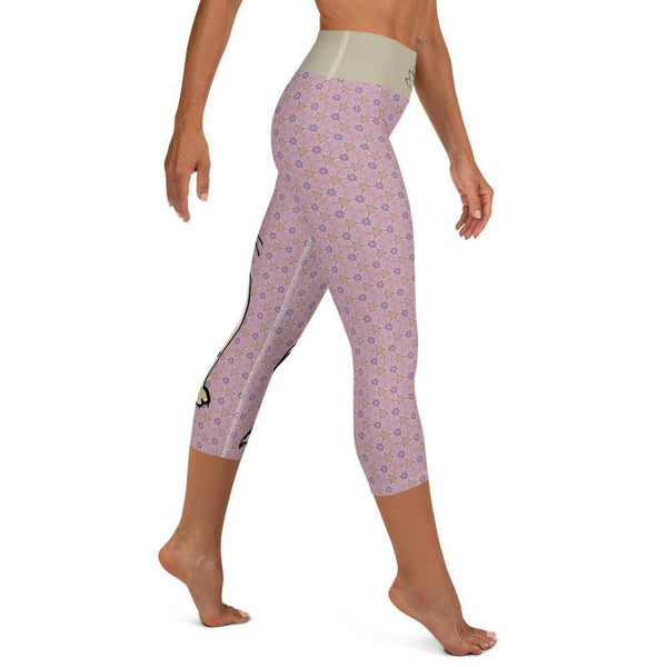 Capri Yoga Leggings - Downward Dog