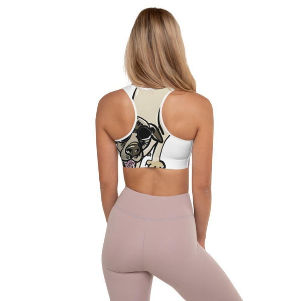 "Downward Dog" Padded Sports Bra