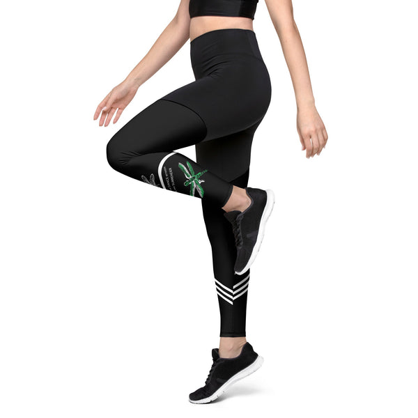 Dragonfly Compression Sports Leggings
