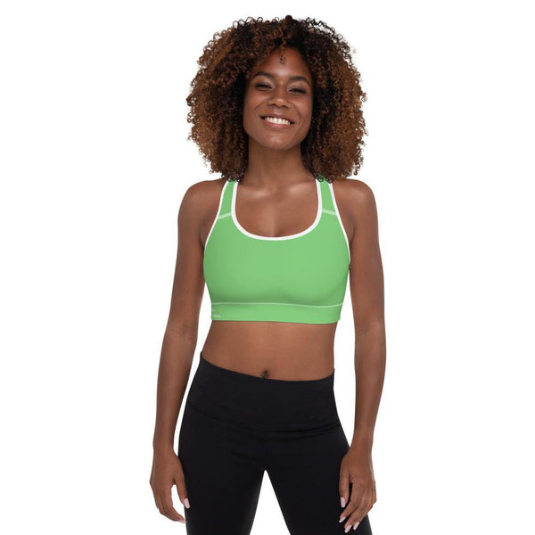 Heart Chakra Padded Sports Bra