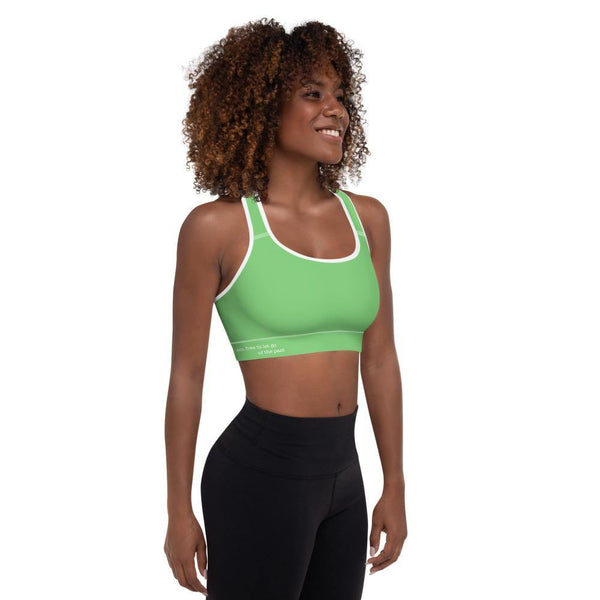Heart Chakra Padded Sports Bra