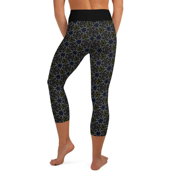 Capri Yoga Leggings - Kaleidoscope Yogi