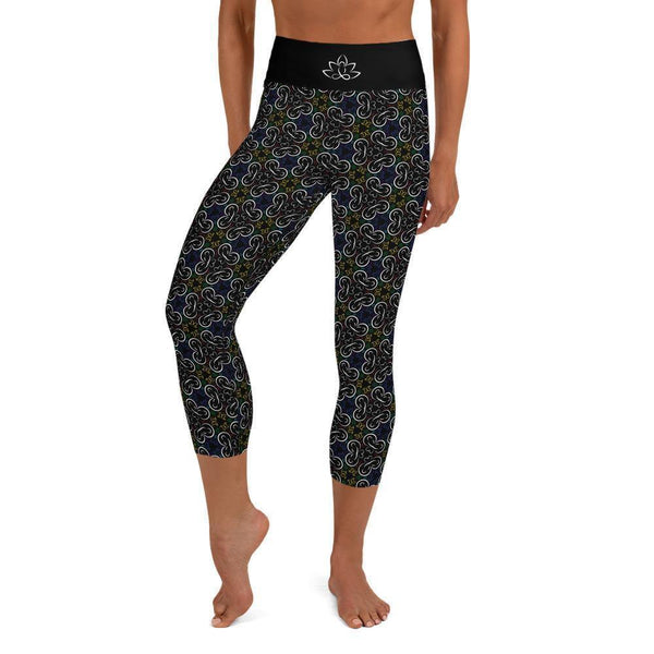 Capri Yoga Leggings - Kaleidoscope Yogi