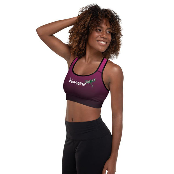 Namaste Graffiti Series Padded Sports Bra