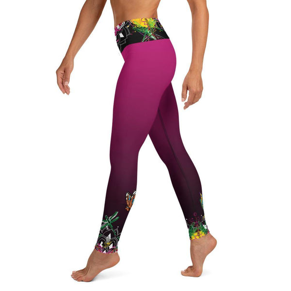 Namaste Graffiti Series Yoga Leggings