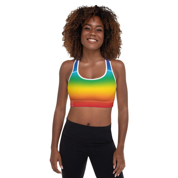 Namaste Seven Chakra Padded Sports Bra