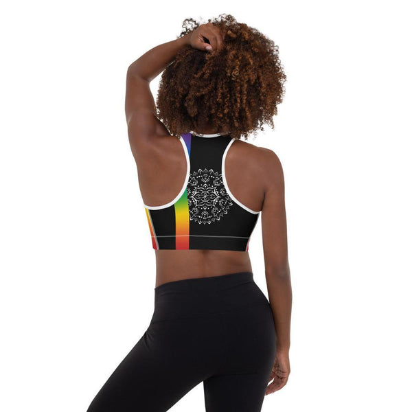 Namaste Seven Chakra Padded Sports Bra