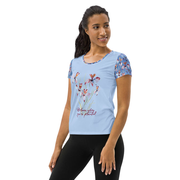 Orchid "Bloom" Athletic T