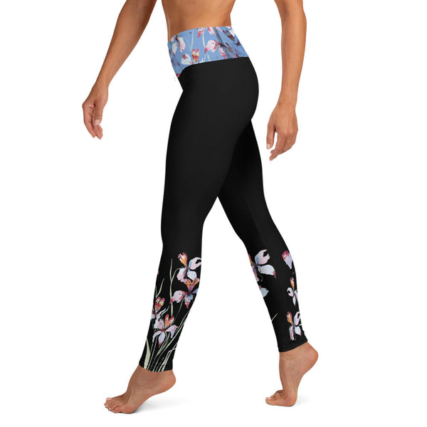 Orchid Bloom Yoga Leggings