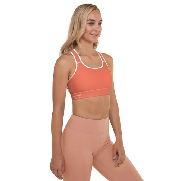 Root Chakra Padded Sports Bra