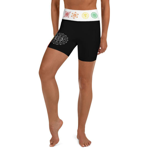 Shorts Namaste Seven Chakra Yoga Shorts