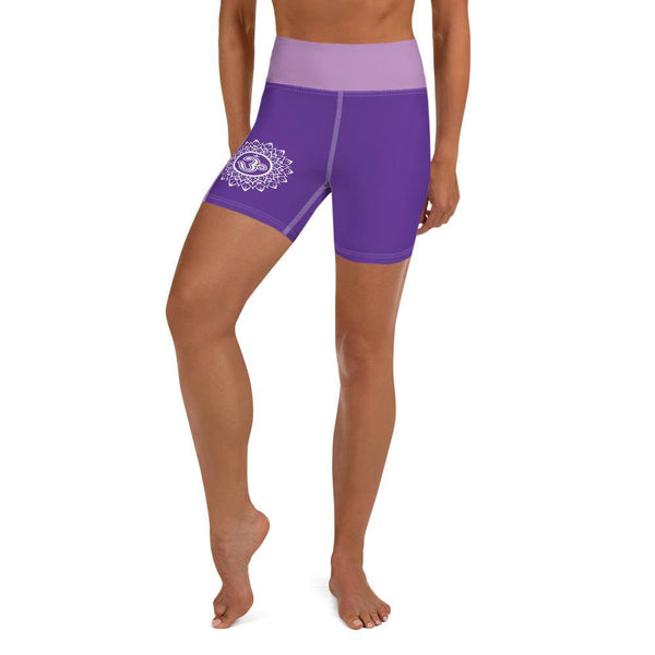 Shorts Suhusrara "Crown Chakra" Yoga Shorts