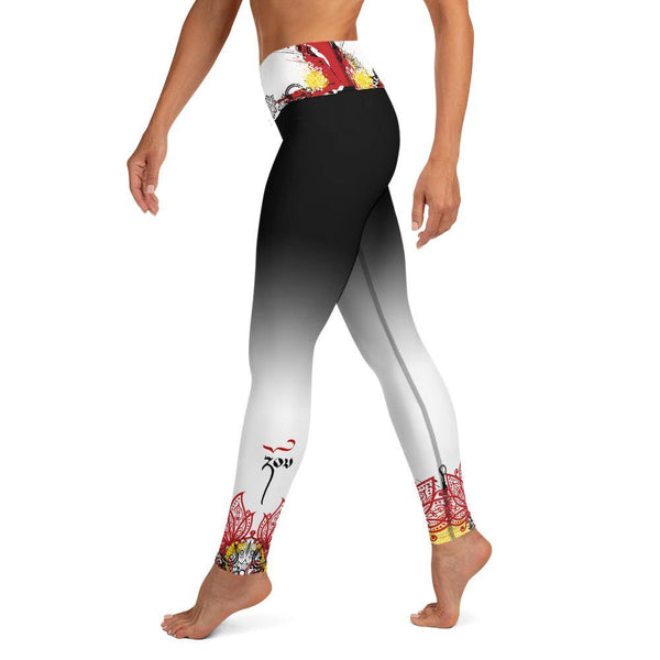 "Strong" Graffiti Series Yoga Leggings