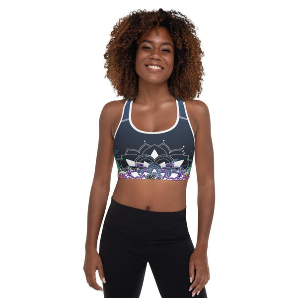 Breathe Graffiti Series Padded Sports Bra