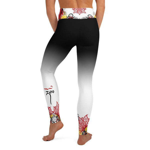 XS "Strong" Graffiti Series Yoga Leggings