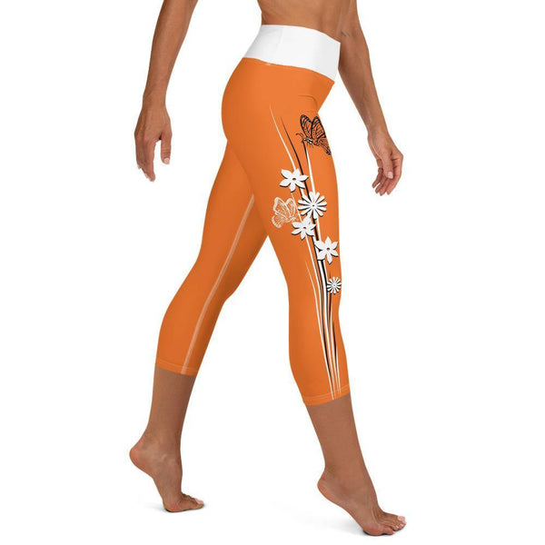 Yoga Capri Leggings - Monarch