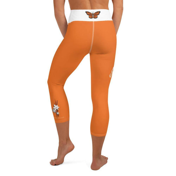 Yoga Capri Leggings - Monarch