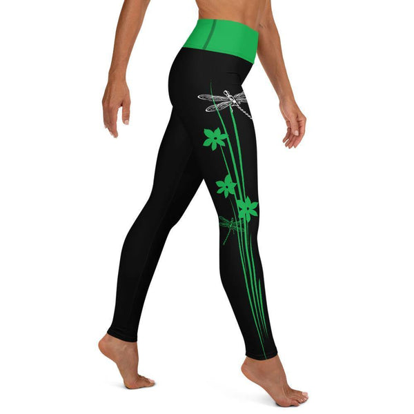 Yoga Leggings - Dragonfly