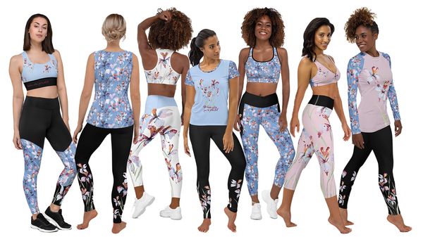 Orchid Bloom Yoga Apparel Collection | My Yoga Essentials