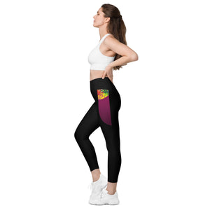 Namaste Capri Leggings with pockets