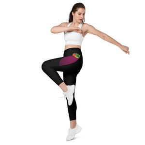 Namaste Capri Leggings with pockets
