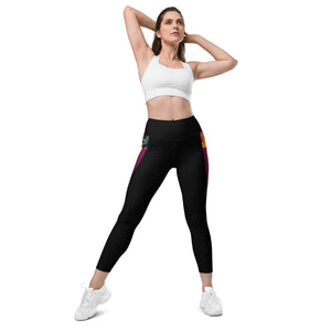 Namaste Capri Leggings with pockets