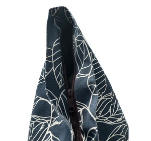 XL Yoga Mat Bag - Navy Leaf