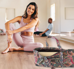 XL Yoga Mat Bag - Pop of Pink