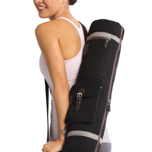 Zip Bags Black Zippered Deluxe Yoga Mat Bag