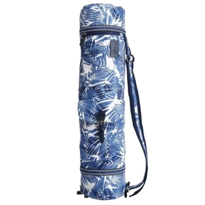 Zip Bags Blue Palms Zippered Deluxe Yoga Mat Bag