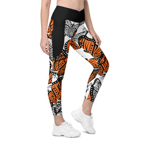 2XS Monarch Crossover leggings with pockets