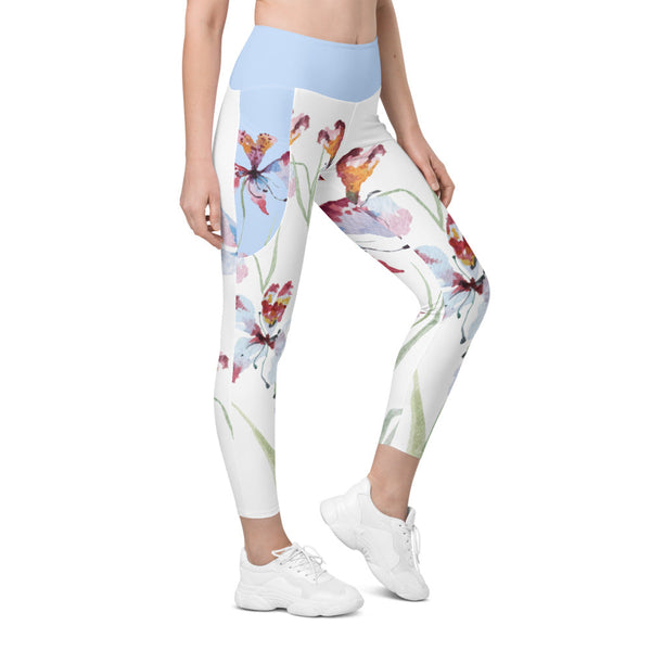2XS Orchid Bloom Leggings with pockets