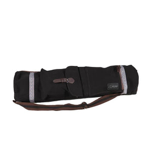 Bags Black Zippered Deluxe Yoga Mat Bag