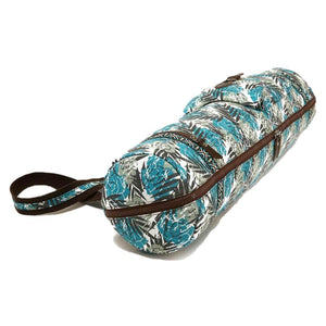 Bags Teal Tropics Zippered Deluxe Yoga Mat Bag