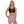 Load image into Gallery viewer, &quot;Mandala&quot; Black/Primary Kaleidoscope Padded Sports Bra
