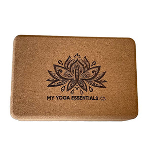 block Cork Yoga Block Pair