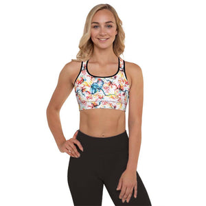 Bra "Flow like Water" Padded Sports Bra