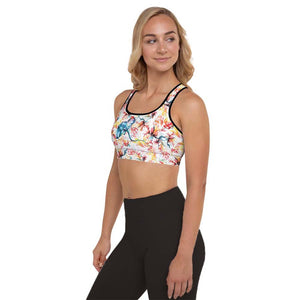 Bra "Flow like Water" Padded Sports Bra
