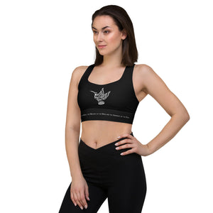 Bra Hummingbird Longline Compression Sports Bra