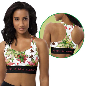 Bra Longline Sports Bra - Shanti Limited Edition